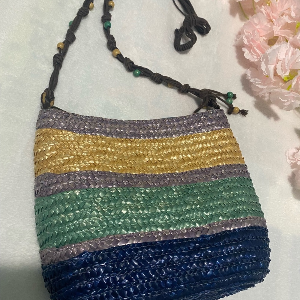 Blue woman purse